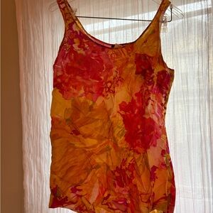 J. Crew Floral Camisole - 100% Silk